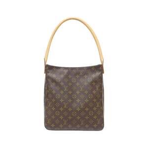 LOUIS VUITTON Brown Monogram Looping GM Shoulder Bag